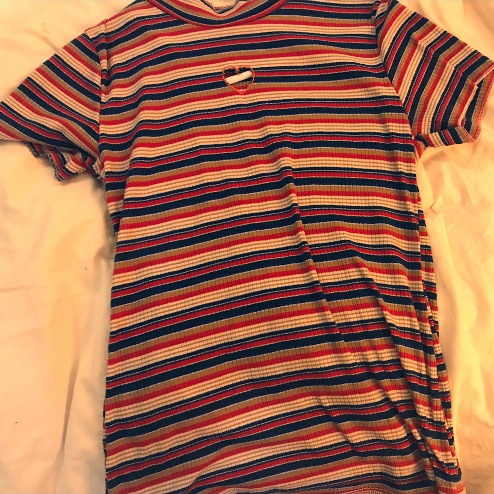 Heart Striped Shirt
